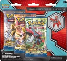 BREAKpoint Collector Pin 3 Pack Blister [Mega Scizor]