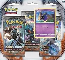 Burning Shadows 3 Pack Blister [Cosmog]