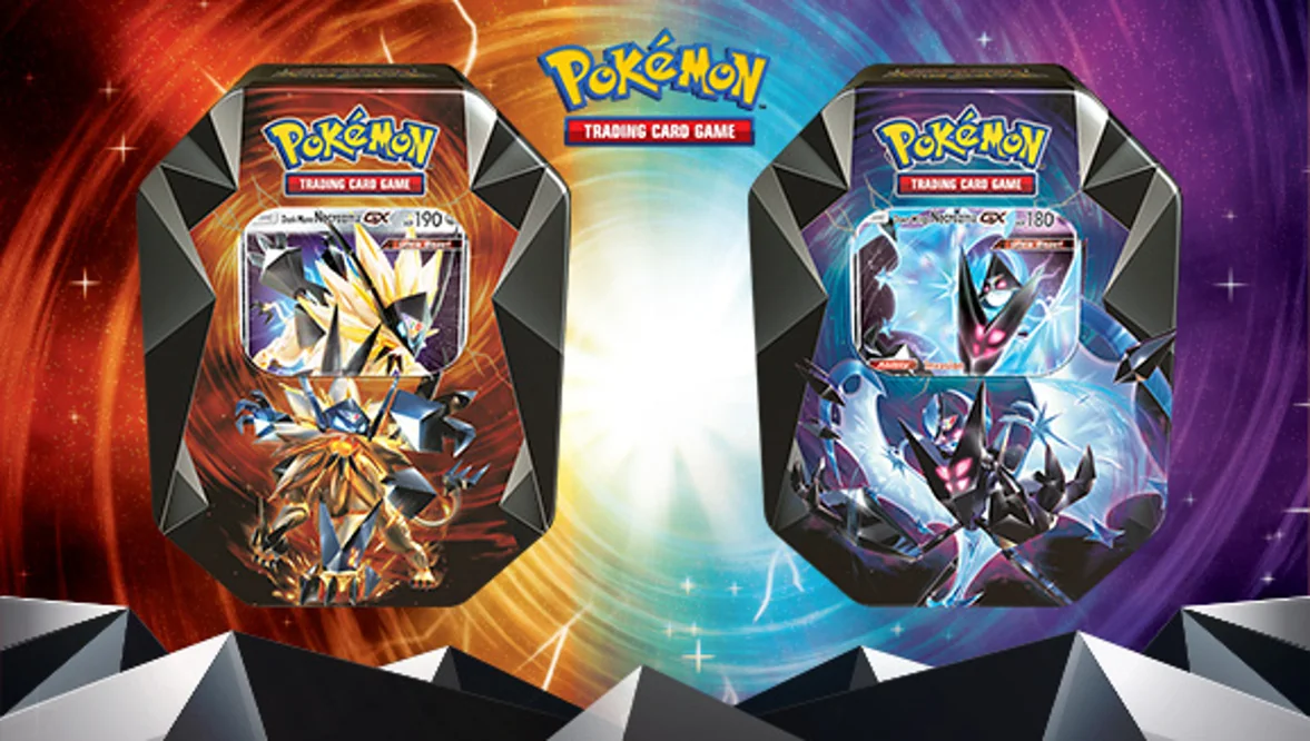 2018 Pokemon Spring Tin Necrozma Prism Trading Cards