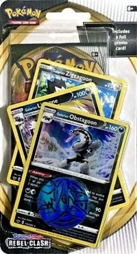 Rebel Clash Premium Checklane Blister [Galarian Obstagoon]