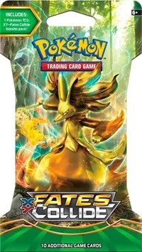 XY - Fates Collide Sleeved Booster Pack [Delphox BREAK]