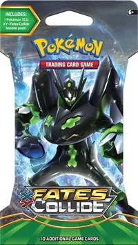 XY - Fates Collide Sleeved Booster Pack [Zygarde]