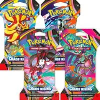 Chaos Rising Sleeved Booster Pack Art Bundle [Set of 4]