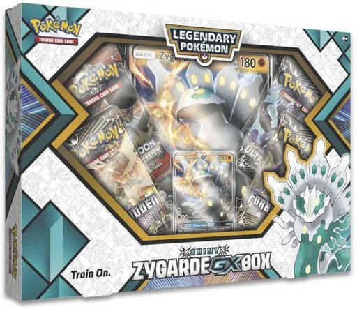POKEMON TCG Shiny Zygarde GX Collection Box FACTORY SEALED!