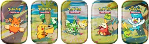 Pokemon - Trading Card Game: Paldea Friends Mini Tin - Styles May Vary