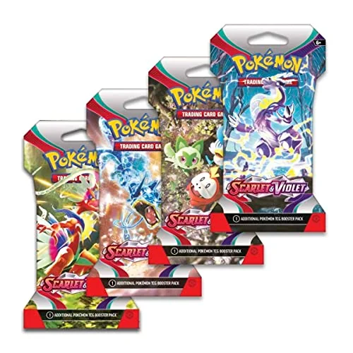 Pokemon - Trading Card Game: Scarlet & Violet 3pk Booster - Styles May Vary