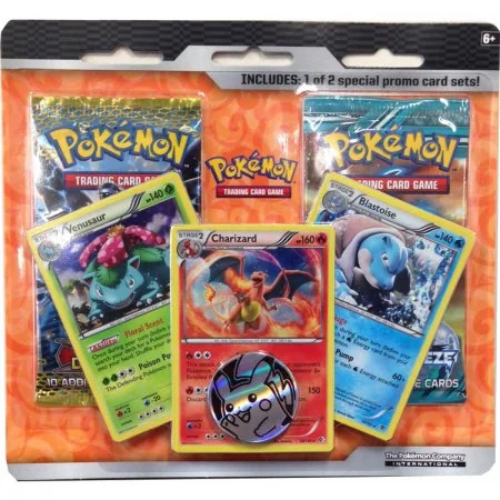 Pokemon 2015 BW 3-2-1 Double Blister