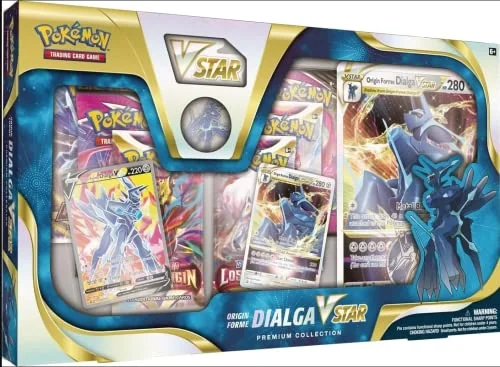 Pokemon 290-85126 TCG:Forme Dialga VSTAR Forme Palkia VSTAR Premium Collection