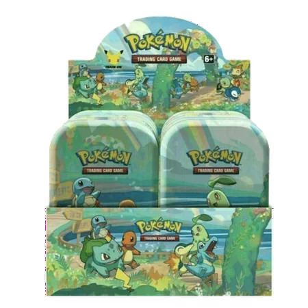 Pokemon Celebrations Mini Tin Display Sealed