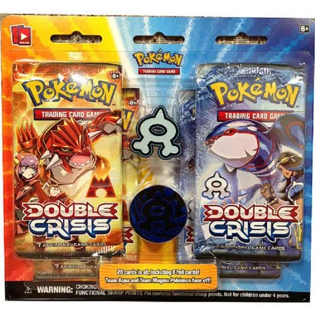 Pokemon Double Crisis Aqua Vs. Magma Double Blister Set