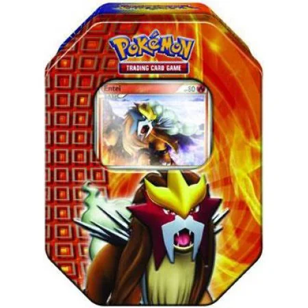 Pokemon Fall 2010 Entei Collector Tin