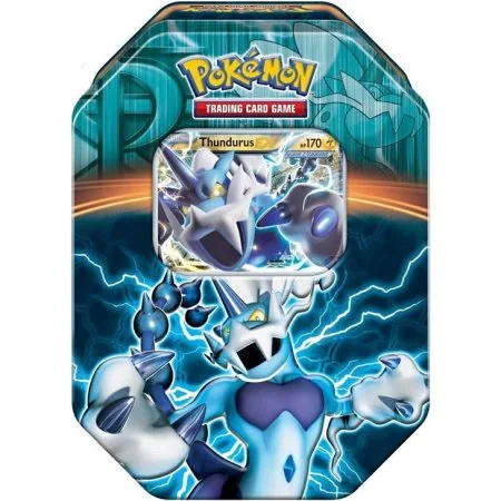 Pokemon Fall 2013 Team Plasma Thundurus EX Collector Tin