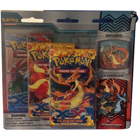 Pokemon Mega Pin 3-Pack Blister Set