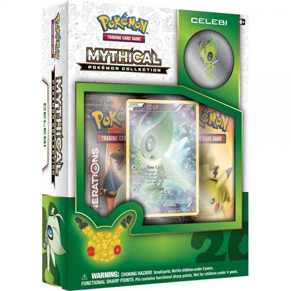 Pokemon Mythical Pokemon Collection - Celebi Trading Card Game