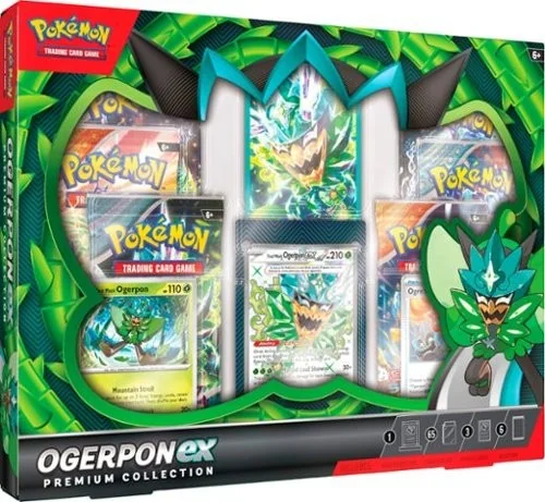 Pokemon Ogerpon Ex Premium Collection