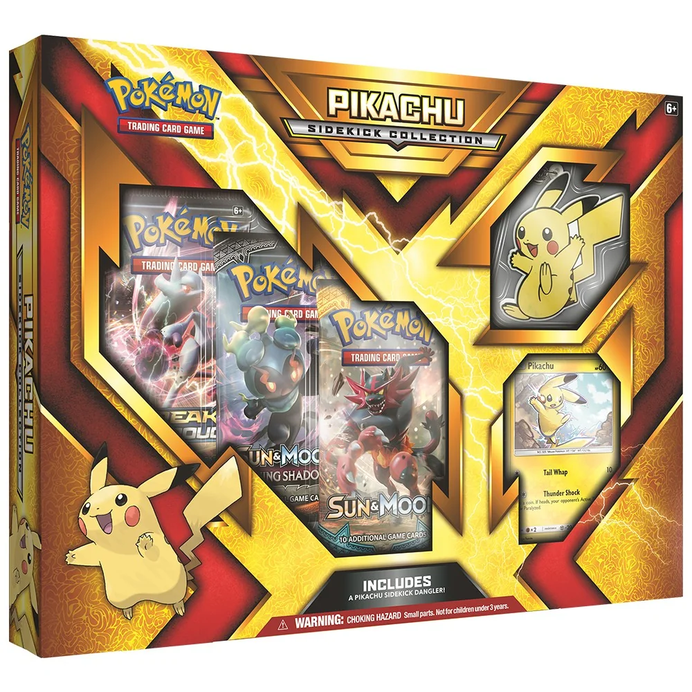Pokemon Pikachu Sidekick Collection Trading Cards