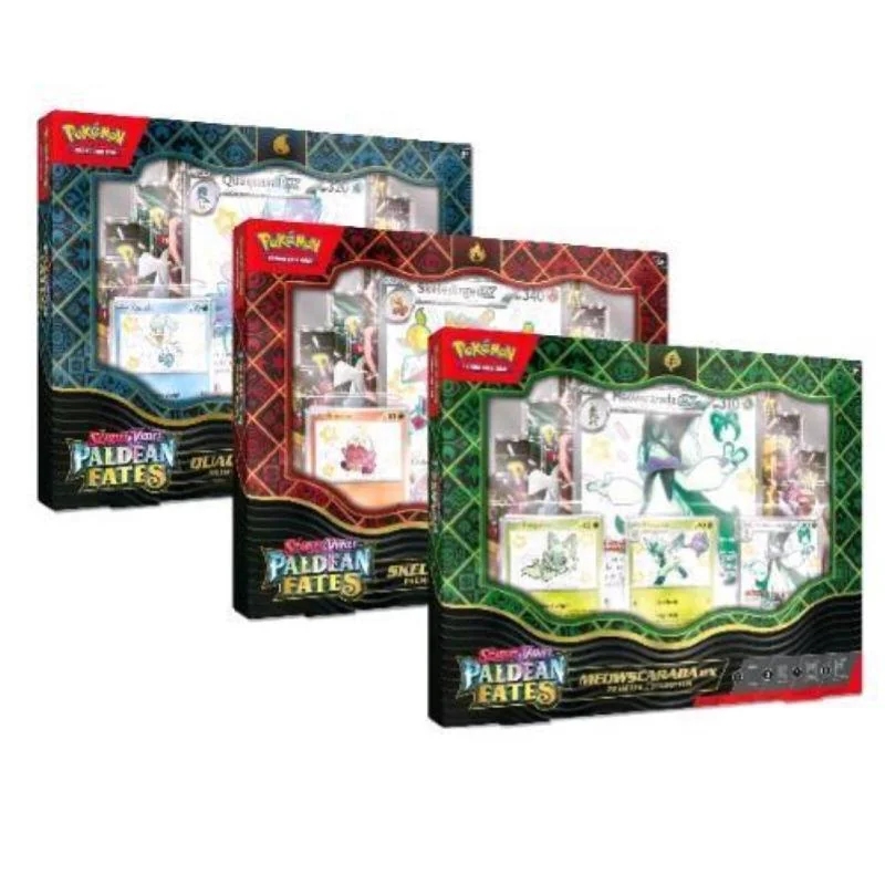 Pokemon Premium Collection Box Scarlatto E Violetto Con Carta Promo 8 Buste Espasione E Altro Soggetto Casuale