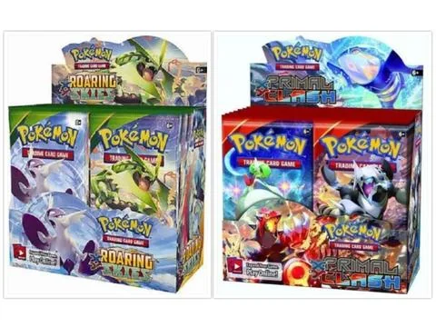 Pokemon Roaring Skies Booster Box and Primal Clash Booster Box Bundle, 1 of Each
