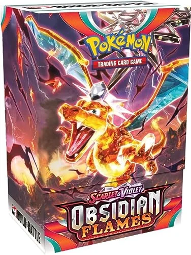 Pokemon Scarlet & Violet 3 Obsidian Flames Build & Battle Box