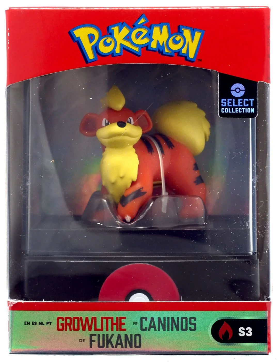 Pokemon Select Collection Series 3 Growlithe Mini Figure
