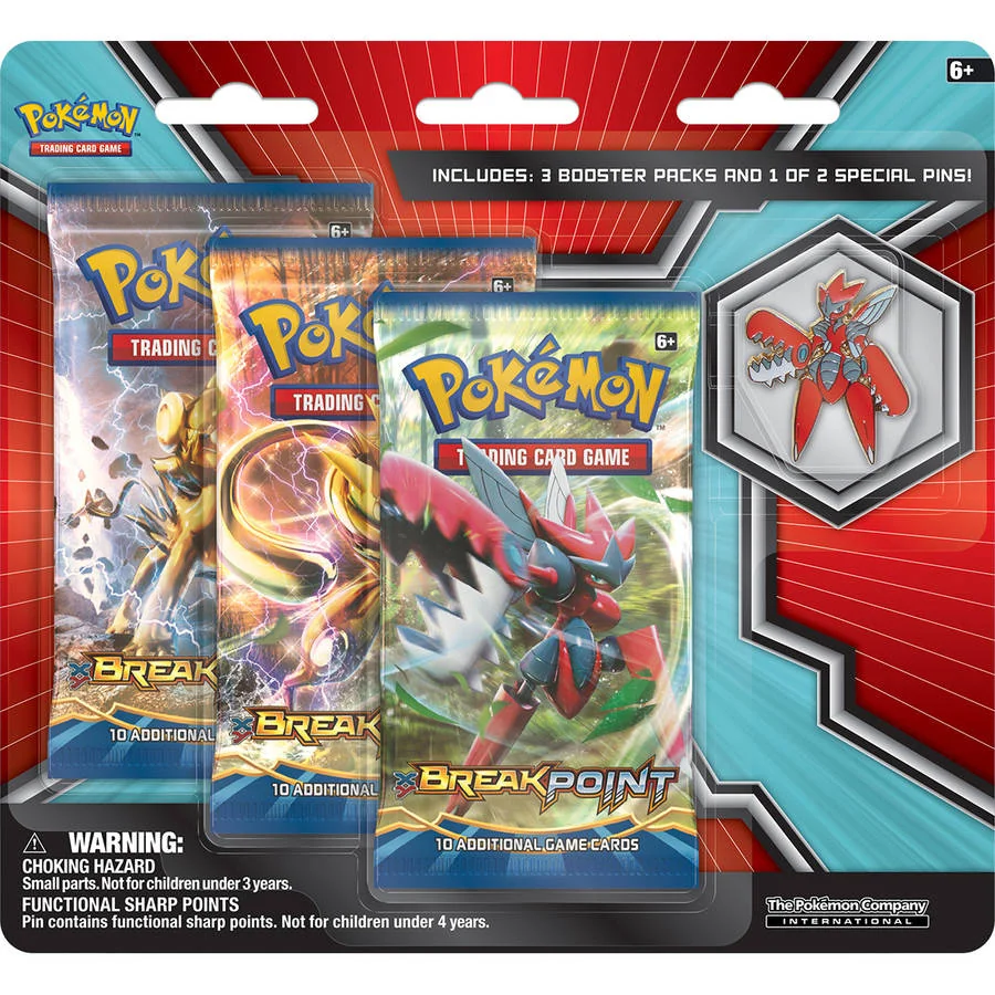 Pokemon Shiny Mega 3-Pack Double Blister
