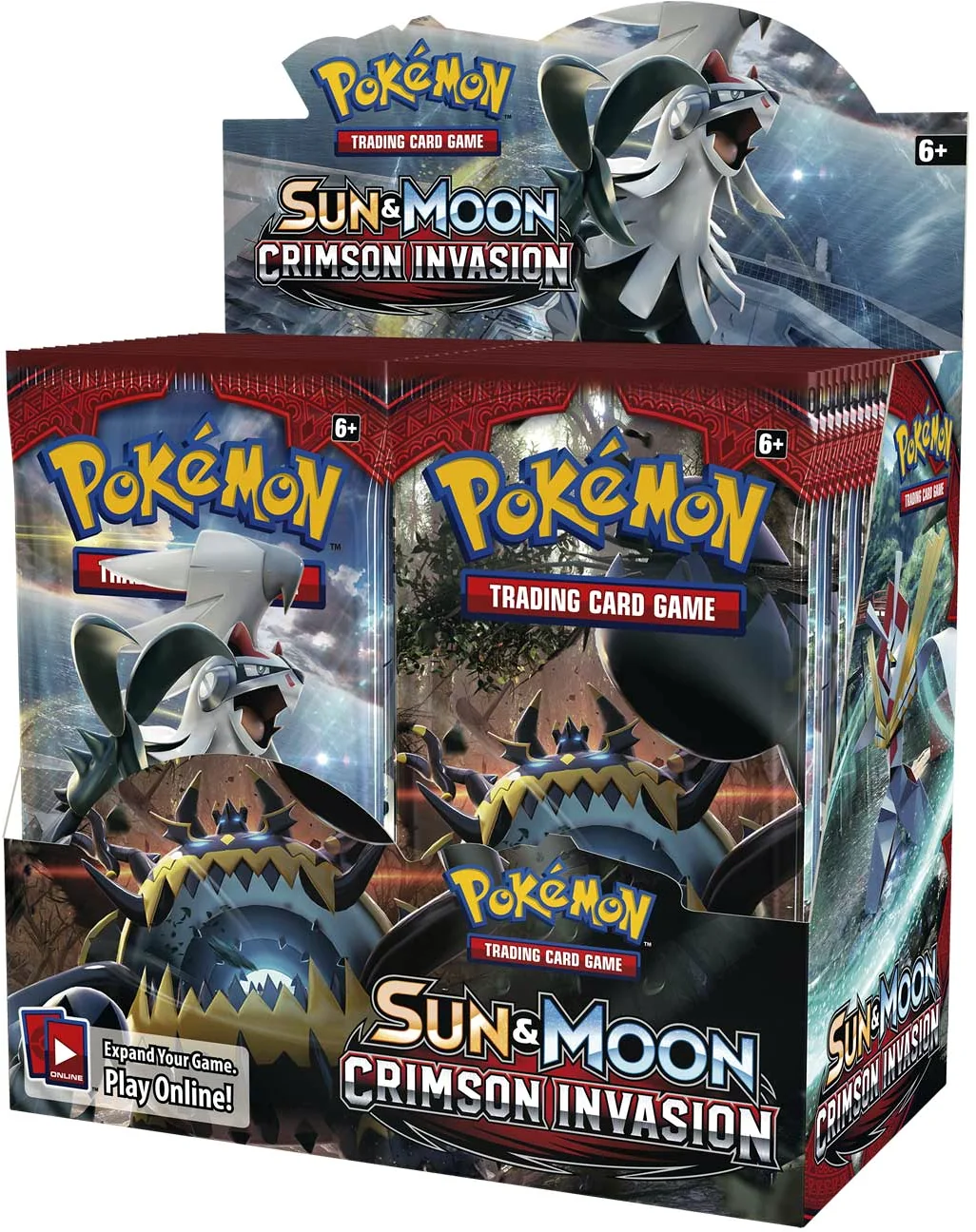 Pokemon Sun & Moon 4 Invasion Booster Box Trading Cards