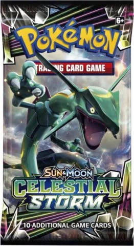 Pokemon TCG - Celestial Storm - FIVE (5) Count Booster Pack Lot