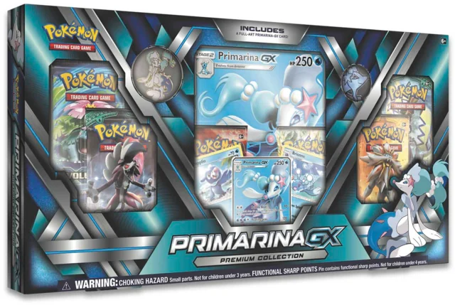 Pokemon TCG - Primarina-GX Premium Collection