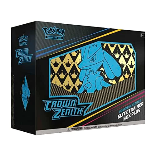 Pokemon TCG Crown Zenith Center Exclusive ETB Elite Trainer Box Plus
