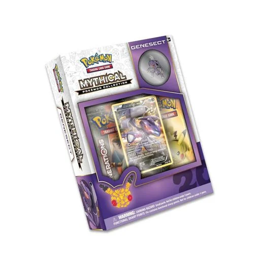 Pokemon TCG: Genesect Mythical Pin Collection