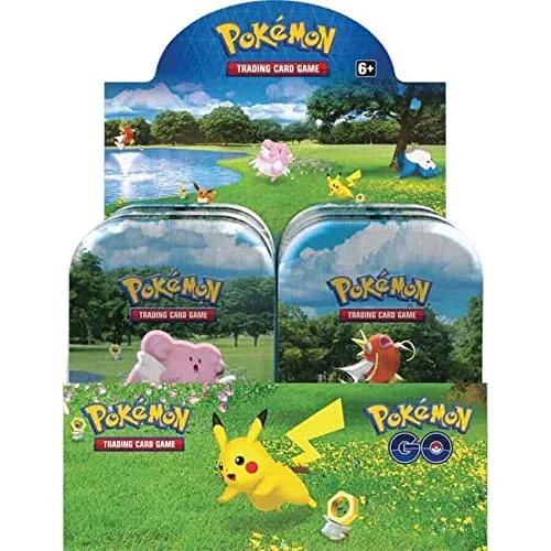 Pokemon TCG: Pokemon Go Mini Tin Display - 10 Tins - 2 Packs per Tin - 20 Packs!
