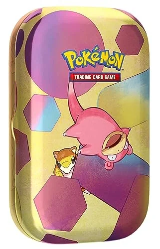 Pokemon TCG: Scarlet & Violet - 151 Mini Tin - Slowpoke (2 Booster Packs, 1 Coin & 1 Art Card)