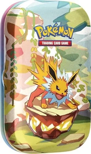 Pokemon TCG: Scarlet & VioletPrismatic Evolutions Mini Tin Jolteon (2 Booster Packs & 1 Coin)