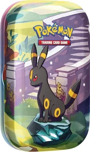 Pokemon TCG: Scarlet & VioletPrismatic Evolutions Mini Tin Umbreon (2 Booster Packs & 1 Coin)