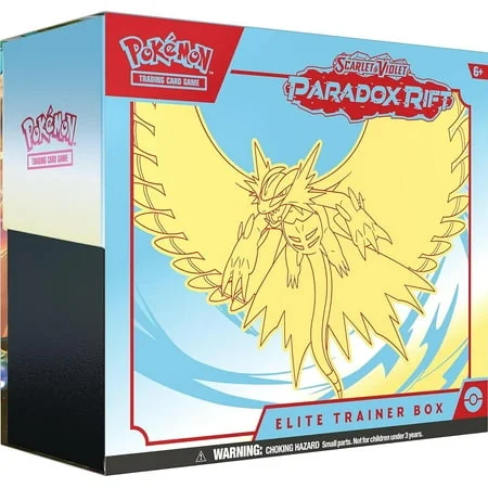 Pokemon TCG: Scarlet and Violet: Paradox RIFT: Elite Trainer Box - Roaring Moon