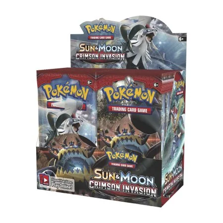 Pokemon TCG: Sun & Moon (SM4) Crimson Invasion Booster Box (New November 2017 Release)
