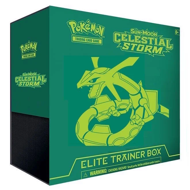 Pokemon TCG: Sun & Moon Celestial Storm Elite Trainer Box Trading Cards