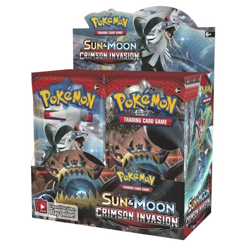Pokemon TCG: Sun & Moon Crimson Invasion Sealed Booster Box (36 Packs)