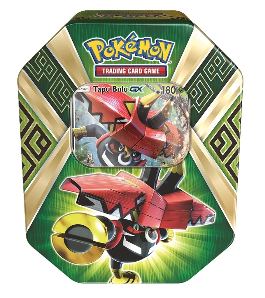 Pokemon TCG: Sun & Moon Guardians Rising Tapu Bulu-GX Collector's Tin