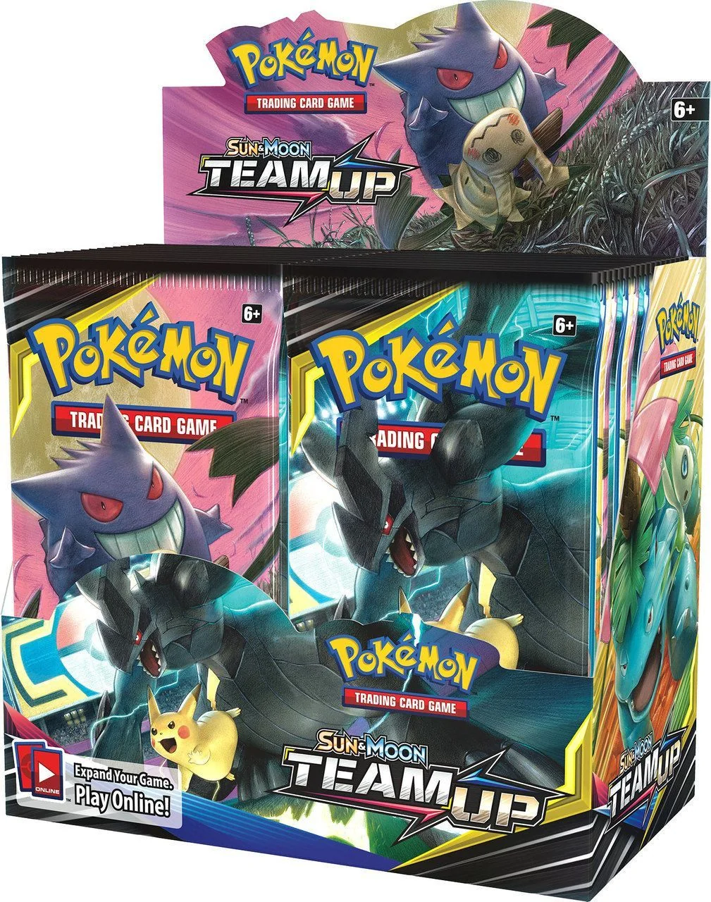 Pokemon TCG: Sun & Moon Team up, 36 Pack Booster Box