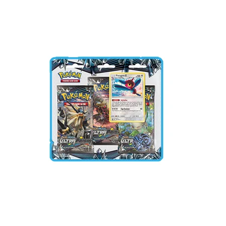 Pokemon TCG: Sun and Moon (SM5) Ultra Prism Both 3-Pack Blister Featuring Porygon-Z