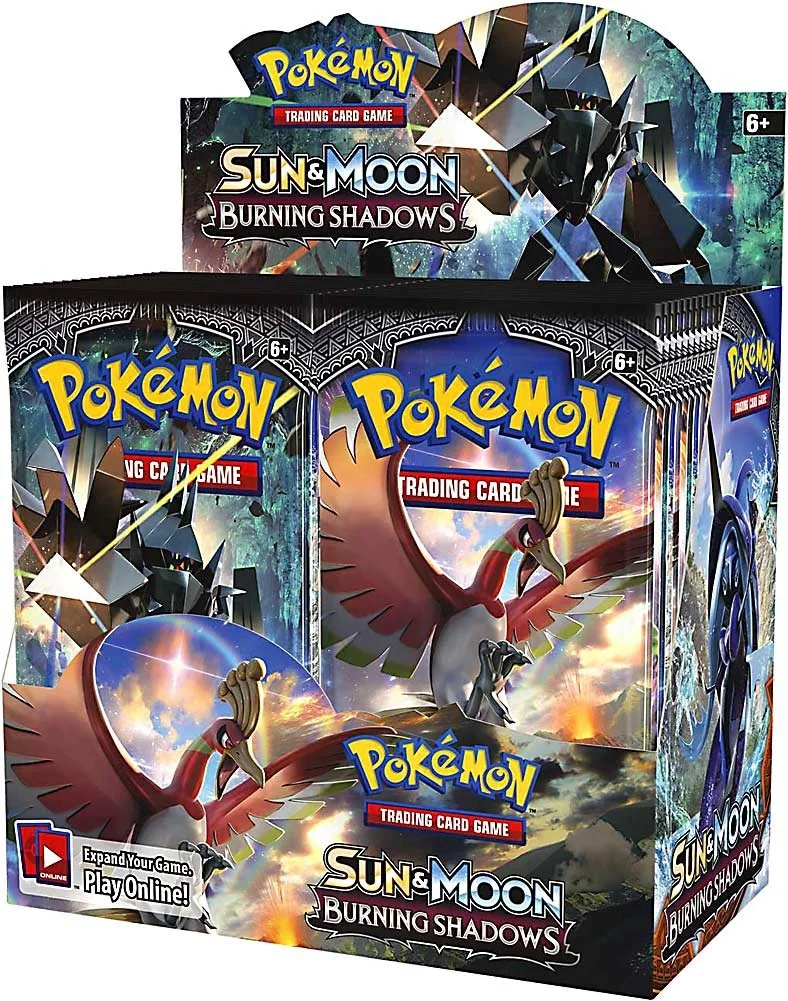 Pokemon TCG: Sun and Moon Burning Shadows Booster Trading Cards