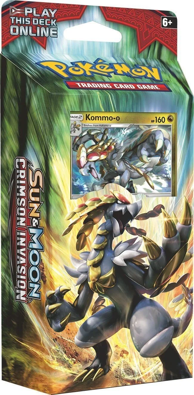 Pokemon TCG: Sun and Moon Crimson Invasion Theme Deck Kommo-o