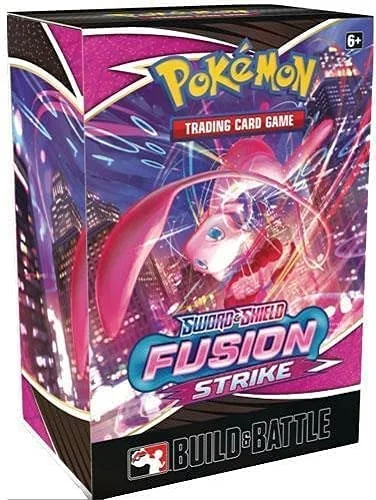 Pokemon TCG: Sword & Shield Fusion Strike Build and Battle Booster Kit Box Set - 4 Packs Promos