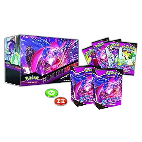 Pokemon TCG Sword Shield Build & Battle Stadium Fusion Strike Trading Cards