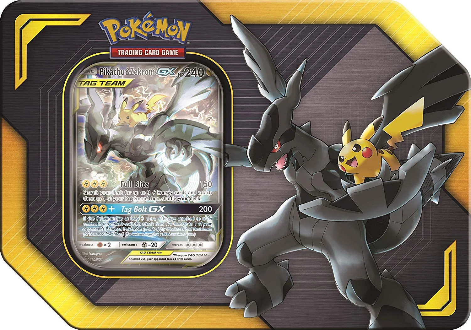 Pokemon TCG: TAG Team Tin's All 3 Tins