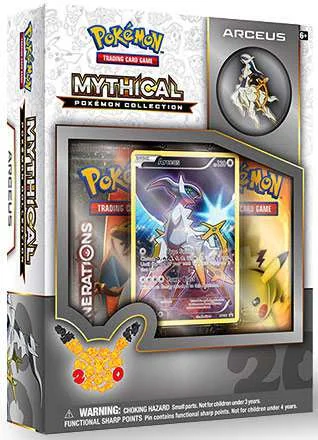 Pokemon Tcg Mythical Arceus Pin Collection