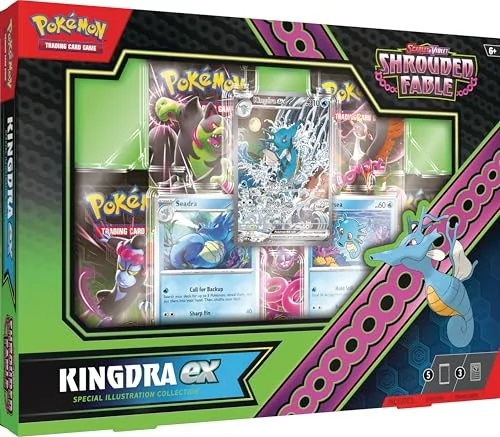 Pokemon Tcg: Scarlet and Violet: Shrouded Fable Kingdra Ex Special Illustration Collection