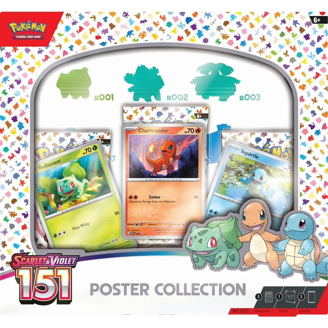 Pokemon Trading Card Game: Scarlet & Violet - 151 Poster Collection