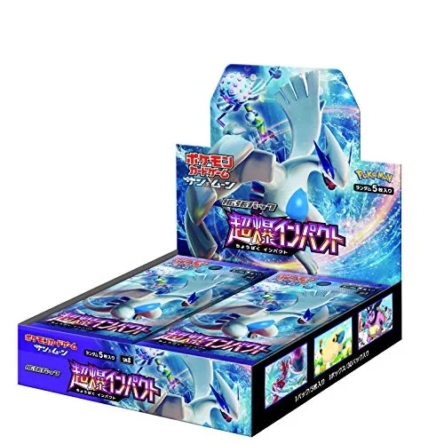 Pokemon Trading Card Game Sun & Moon Super Bomb Impact Booster Box Japanese 30 Packs